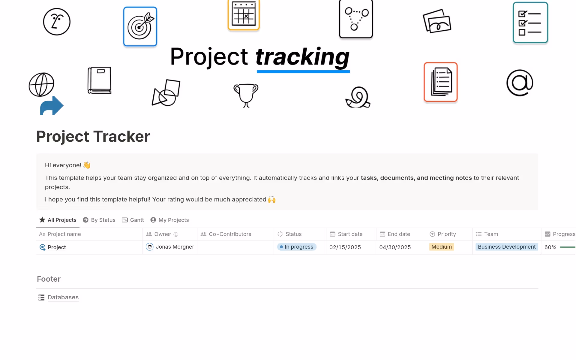 Project Tracker